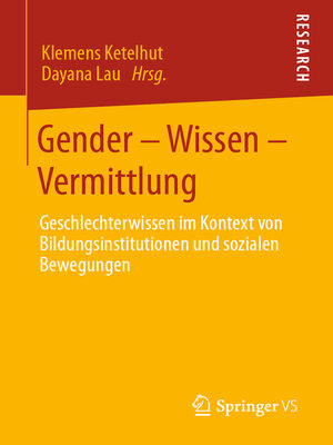 cover image of Gender – Wissen – Vermittlung